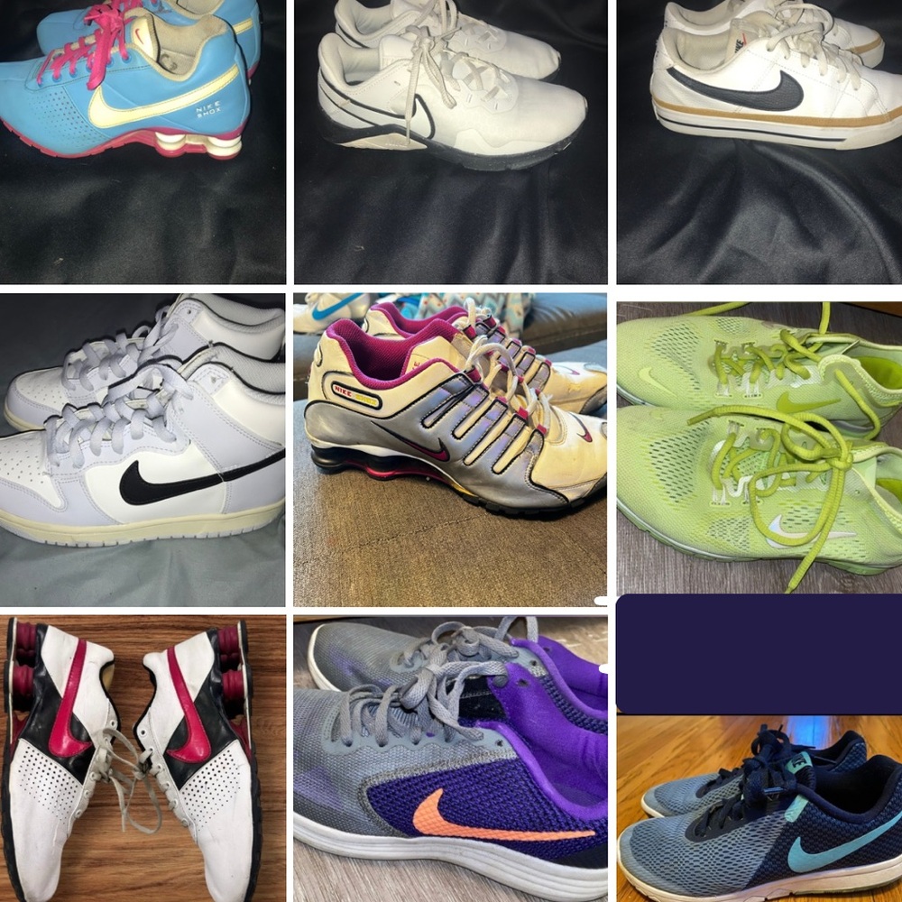 Nike Resale Bundle Sneakers 12 Pair